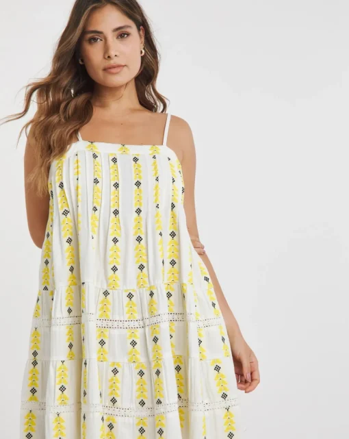 Jacquard Mini Beach Dress