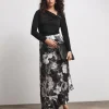 Joanna Hope Asymmetrical Pleated Skirt
