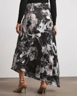 Joanna Hope Asymmetrical Pleated Skirt