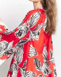 Joanna Hope Bat Wing Shift Dress