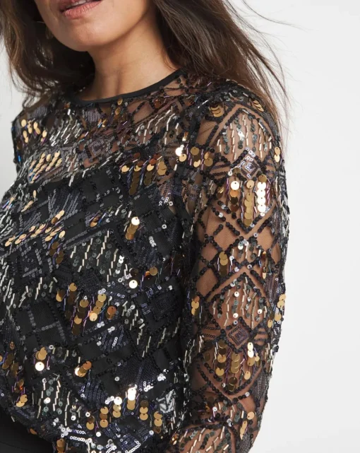 Joanna Hope Beaded Top