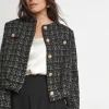 Joanna Hope Boucle Bomber Jacket