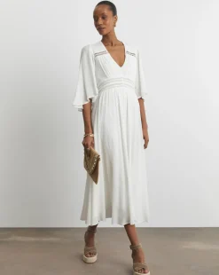 Joanna Hope Crinkle Maxi Dress
