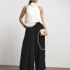 Joanna Hope Pleated Wide Leg Trousers