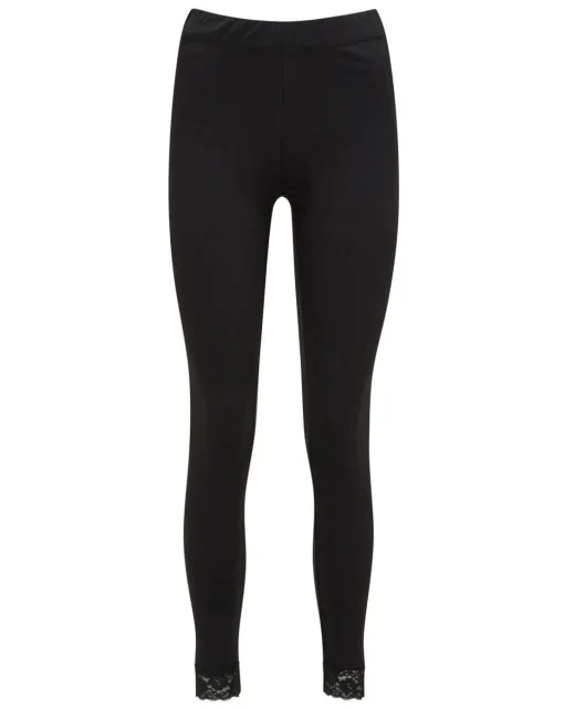 Joe Browns Black Lace Hem Leggings