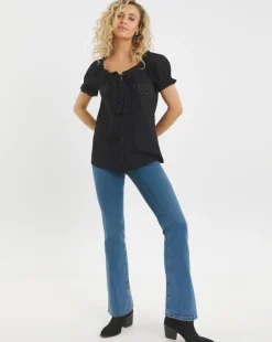 Joe Browns Favourite Broderie Top