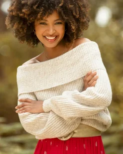 Joe Browns Glamorous Off The Shoulder Jumper