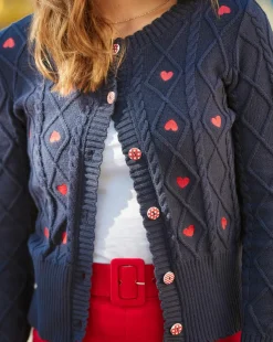 Joe Browns Heart Embroidered Cardigan