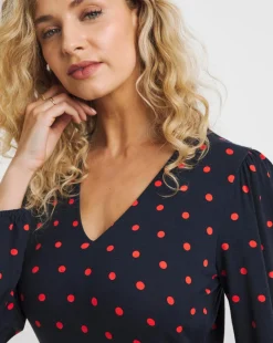 Joe Browns Louise Polka Dot Midaxi Dress