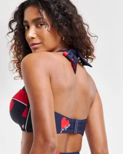 Joe Browns Retro Heart Underwired Bikini Top
