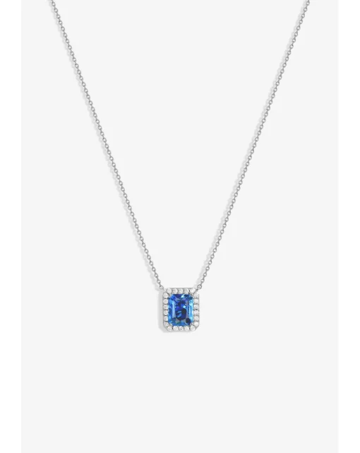 Jon Richard CZ Sapphire Pendant