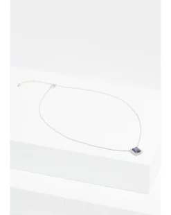Jon Richard CZ Sapphire Pendant