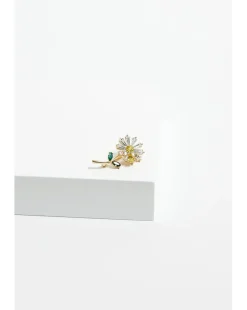 Jon Richard Daisy Brooch