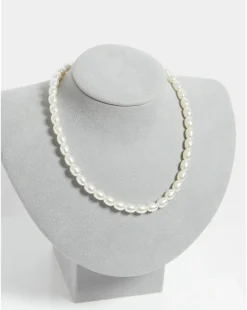 Jon Richard Gold Plated Adjustable Pearl Necklace