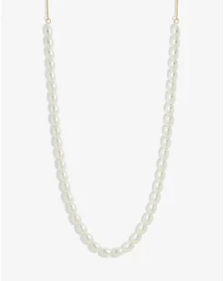 Jon Richard Gold Plated Adjustable Pearl Necklace