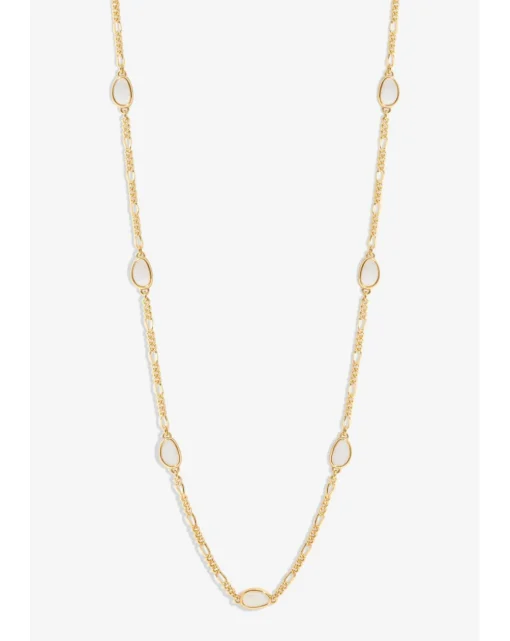 Jon Richard Gold Plated Chain And Shell Station Necklace