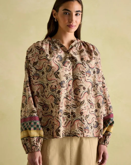 Joules Cecilia Paisley Blouse