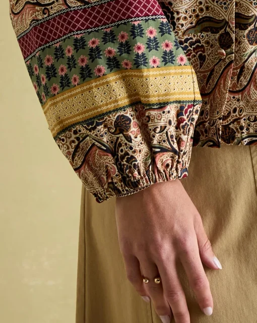 Joules Cecilia Paisley Blouse