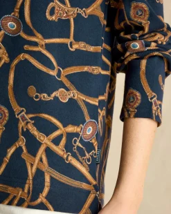 Joules Printed Harbour Top