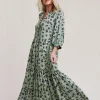 Julipa Asymmetric Midi Dress