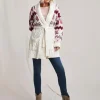 Julipa Cable Shawl Wrap Coatigan