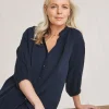 Julipa Cheesecloth Button Down Blouse