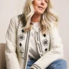 Julipa Cheesecloth Embroidered Jacket