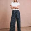Julipa Cheesecloth Printed Trouser