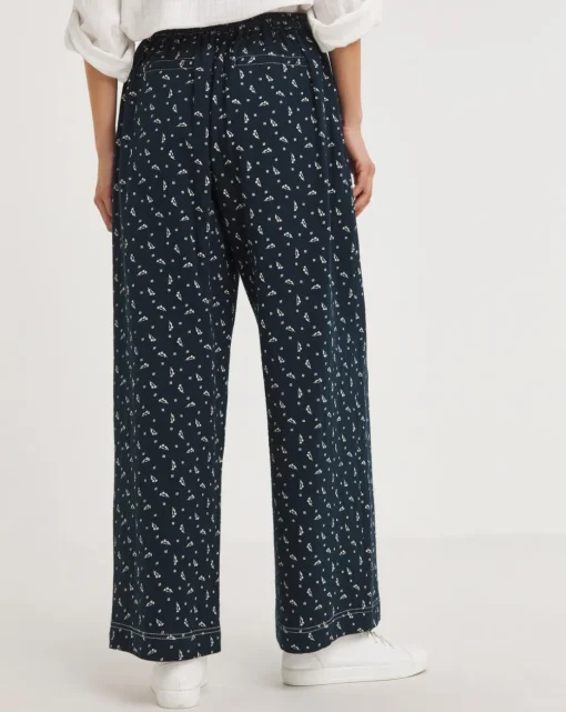 Julipa Cheesecloth Printed Trouser