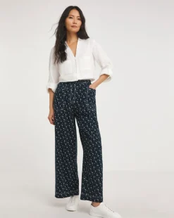 Julipa Cheesecloth Printed Trouser