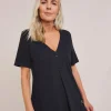 Julipa Contrast Stitch Cotton Top
