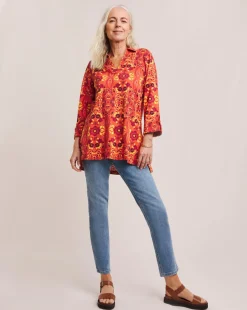 Julipa Cotton Jersey Shirt Tunic