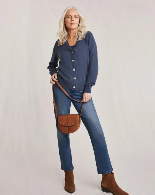 Julipa Cotton Pointelle Cardigan