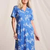 Julipa Cotton Printed Jersey Shift dress