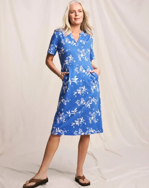 Julipa Cotton Printed Jersey Shift dress