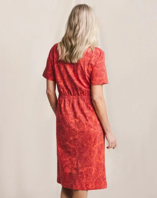 Julipa Cotton Printed Jersey Shift dress