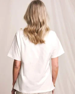 Julipa Crochet Lace Hem T-Shirt