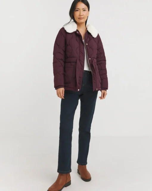 Julipa Detachable Fur Padded Jacket