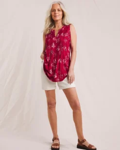 Julipa Jersey Pintuck Top