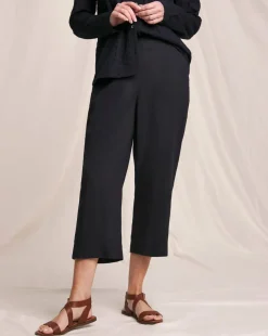 Julipa Linen Mix Cropped Trousers