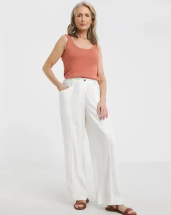 Julipa Linen Mix Trouser