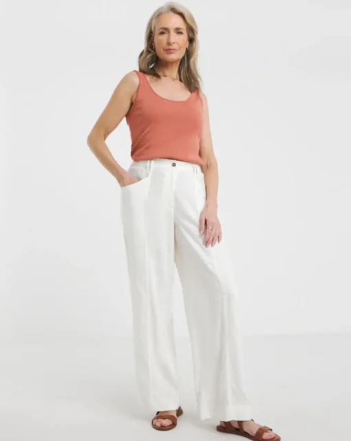 Julipa Linen Mix Trouser