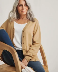 Julipa Longline Button Down Cardigan