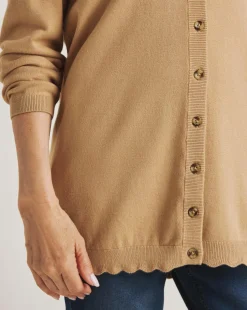 Julipa Longline Button Down Cardigan