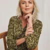 Julipa Notch Neck Cotton Top