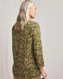 Julipa Notch Neck Cotton Top