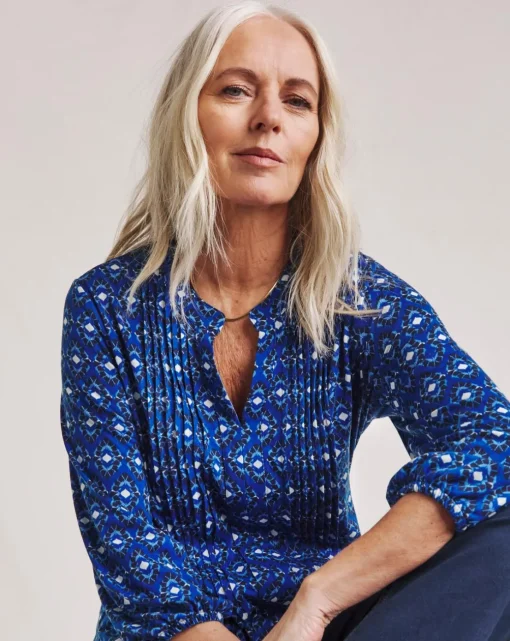 Julipa Pintuck Jersey Top