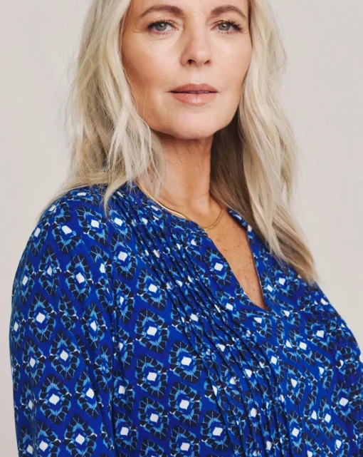 Julipa Pintuck Jersey Top