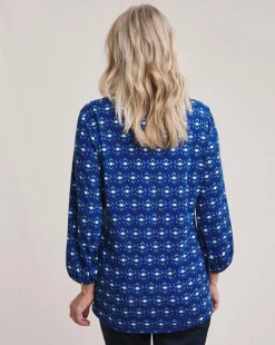 Julipa Pintuck Jersey Top