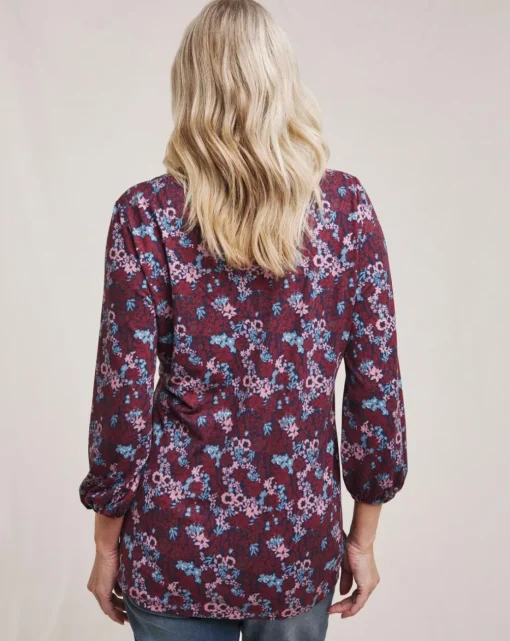 Julipa Pintuck Jersey Top